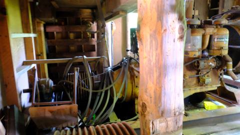 Cummins diesel powerplant for the sawmill