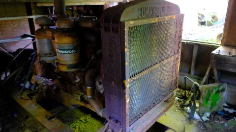 Cummins diesel powerplant for the sawmill