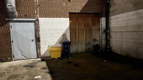 Another back entrance