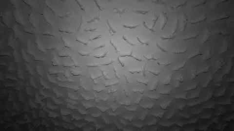 Ceiling in the entertainment room