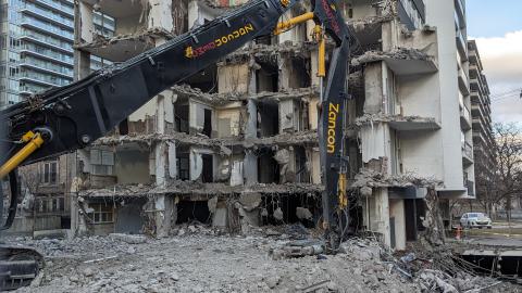 Photo from Demolition in progress
