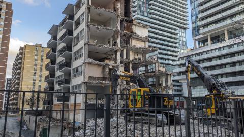 Photo from Demolition in progress