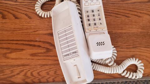 old wall phone