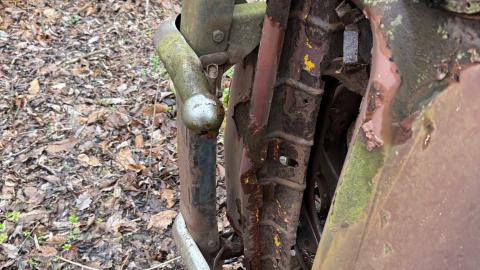 Abandoned vehicles and farm equipment