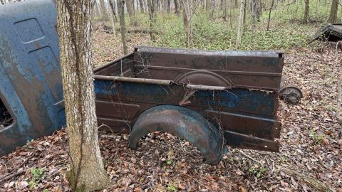 Abandoned vehicles and farm equipment