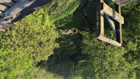 Gully to the Northwest