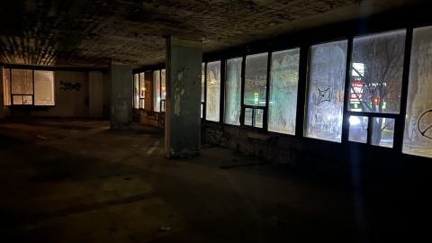 they have totally stripped the building