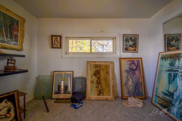 "You need your art spoon-fed to you" - Abandoned Waterfront Home With Artwork Left Behind-8.jpg