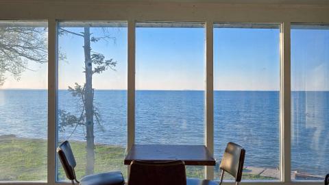 "You need your art spoon-fed to you" - Abandoned Waterfront Home With Artwork Left Behind-40.jpg