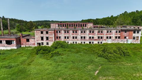 Left side of the prison