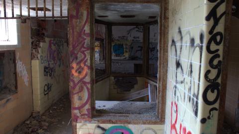 Camp Bison Prison Farm (Burwash Correctional Centre) - Burwash_Inside_Main_Checkpoint.jpg