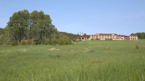 Prison as seen from trail