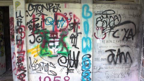 Camp Bison Prison Farm (Burwash Correctional Centre) - Burwash_Outside_Crest.jpg