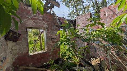 Camp Bison Prison Farm (Burwash Correctional Centre) - Burwash_Outside_Guardhouse_Inside_1.jpg