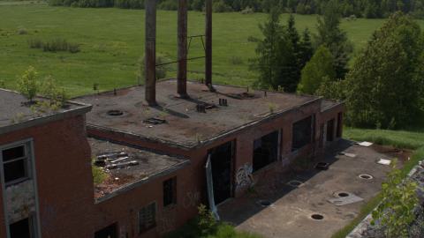 Camp Bison Prison Farm (Burwash Correctional Centre) - Burwash_Roof_GeneratorView.jpg