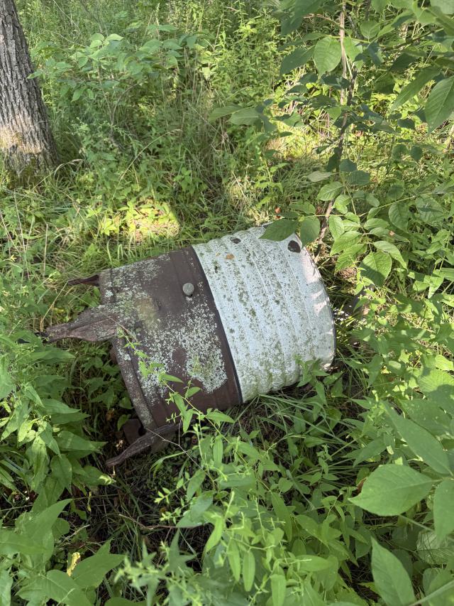 Old washing machine