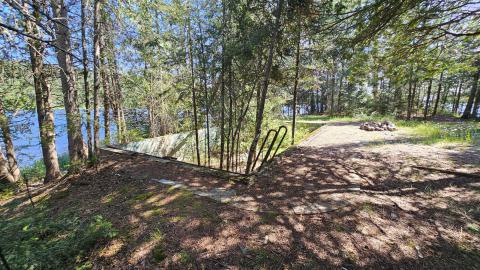 Photo from We put a pool in your lake so you can swim while you swim