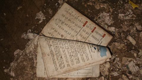 A moldy math textbook