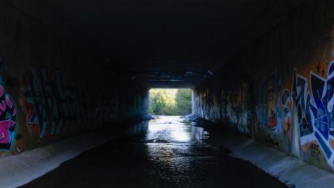 Creeks and drainage pipes photo 4