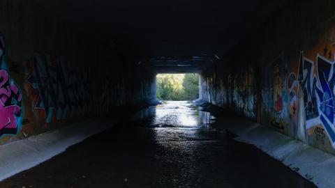 Creeks and drainage pipes photo 5