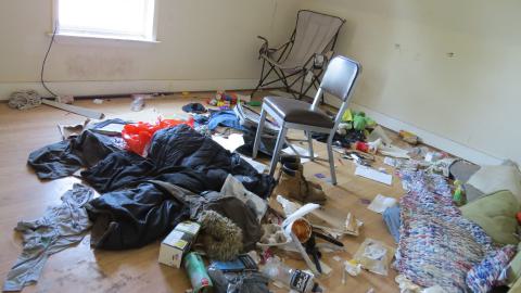 Destruction Downstairs, Squatter Pad Upstairs - IMG_7483.JPG