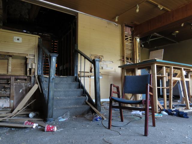 Destruction Downstairs, Squatter Pad Upstairs - IMG_7458.JPG