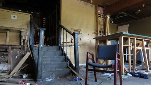 Destruction Downstairs, Squatter Pad Upstairs - IMG_7458.JPG