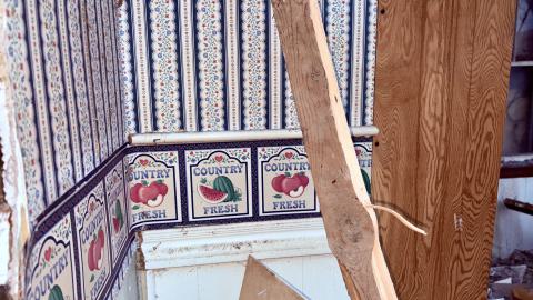 Photo from December 18, 2025 (During Demolition) And After