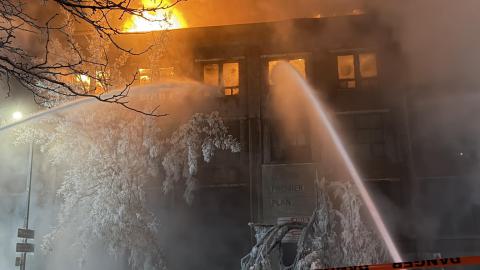Photo from Soap factory fire