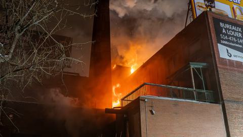 Photo from Soap factory fire