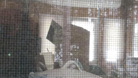 inside the red house