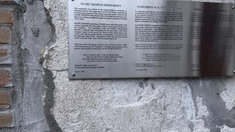 Photo from Szare szeregi monument