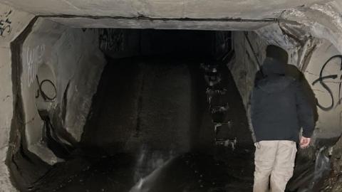 Photo from Mimico creek drain