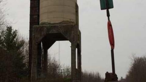 Photo from CN coaling tower