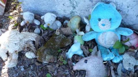 Sad little cemetery photo 4