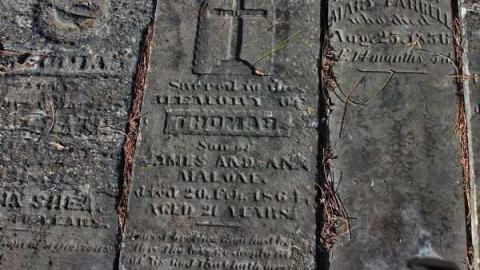 Sign of tough times - Highway-6n6---Pioneer-Cemetery47.jpg