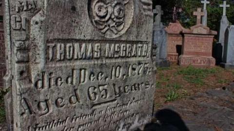 Sign of tough times - Highway-6n6---Pioneer-Cemetery53.jpg