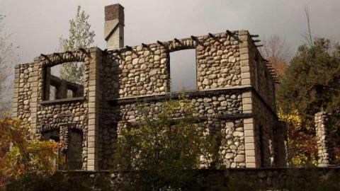 Wrigley Farm  - Autumn Colours - Burned Farmhouse 2.jpg