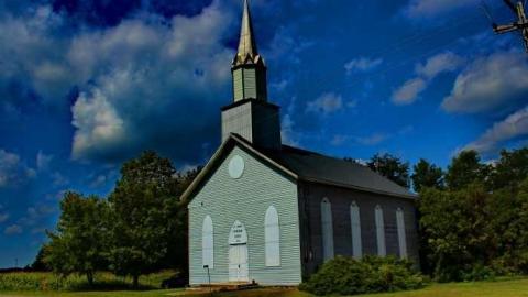 St. Johns Lutheran Church 1876 - South Bruce, Ontario